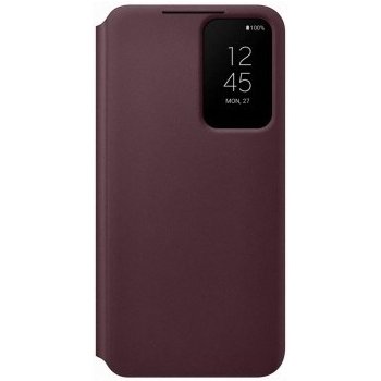 Samsung Clear View Cover Galaxy S22 Burgundy EF-ZS901CEEGEE