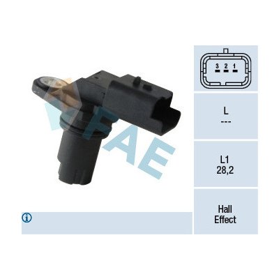 Snímač, poloha vačkového hřídele FAE 79306 – Sleviste.cz