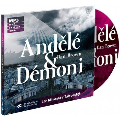 Andělé a démoni (Dan Brown - Miroslav Táborský): CD (MP3)