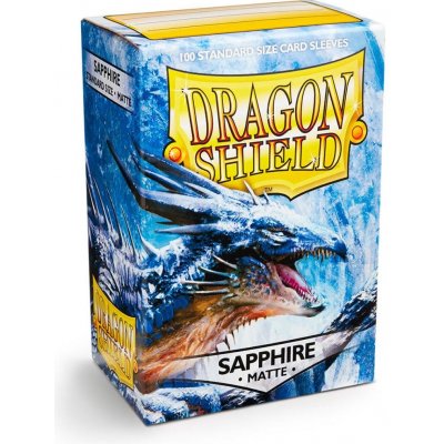 Dragon Shield Obaly Matte Sapphire 100ks – Zboží Mobilmania