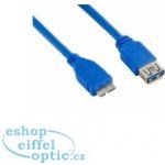 4World 08969 USB 3.0 AF- Micro BM, 1m, modrý – Hledejceny.cz