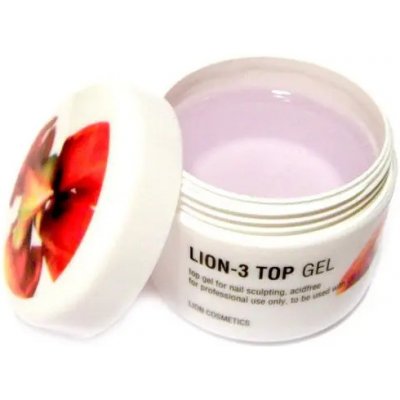 Lion Vrchní UV gel Lion 0-3 Top 40 ml