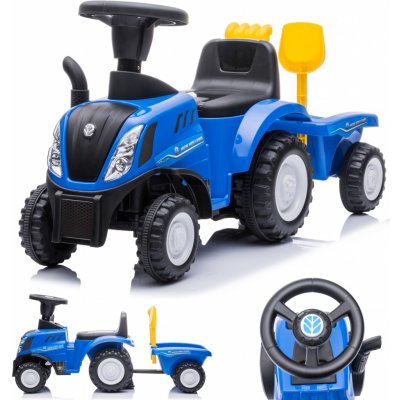 Sun Baby traktor s přívěsem New Holland modré