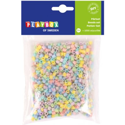 Playbox Zažehlovací korálky malá sada - Srdce 1000ks – Sleviste.cz