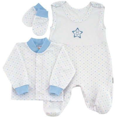 ESITO Souprava do porodnice 3 dílná Hvězdička modrá – Zboží Dáma