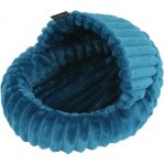 O´lala Pets Pelíšek pro hlodavce Papuče Stripe modrý 36 x 43 cm – Zboží Mobilmania