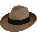 Fiebig since 1903 Černý klobouk plstěný černý s černou stuhou Bogart – Zboží Dáma Fiebig since 1903 Černý klobouk plstěný černý s černou stuhou Bogart – Zboží Dáma