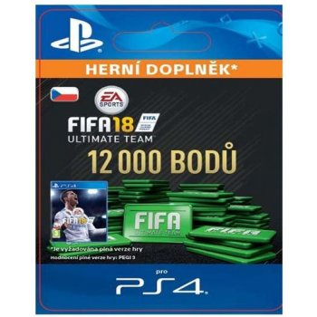 FIFA 18 Ultimate Team - 12000 FIFA Points