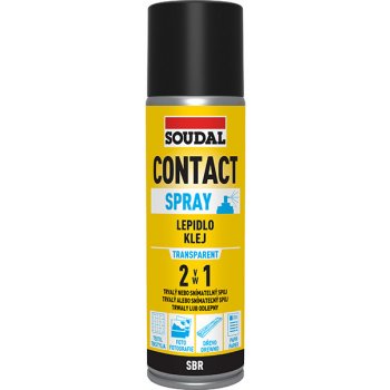 SOUDAL Lepidlo Contact Spray 2v1 300 ml
