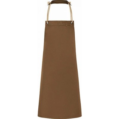 Karlowsky Moderní udržitelná zástěra v přírodním městském stylu skořicová Pantone 2321C 70x85cm KY056 – Hledejceny.cz