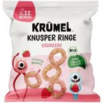 Krümel Křupavé kroužky pro děti jahodové 20 g – Sleviste.cz