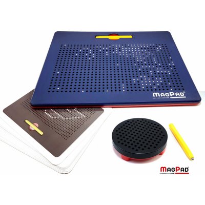Magnetická tabulka Magpad BIG 714 kuliček modrá – Zboží Mobilmania