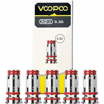 Voopoo PNP X Coil 0.3 ohm 5 ks – Zbozi.Blesk.cz