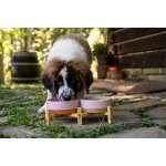JK ANIMALS keramická miska YUMMY LOVE pro psy růžová 16,5 cm 850 ml – Hledejceny.cz