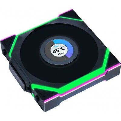 Lian Li UNI FAN SL Wireless LCD 120 Black 3ks včetně ovladače 12RSLLCD1W3B – Hledejceny.cz