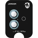 Joyroom ochranné sklo JR-MSF0301 pro iPhone 16/16 Plus s čočkami - zelené – Zboží Živě