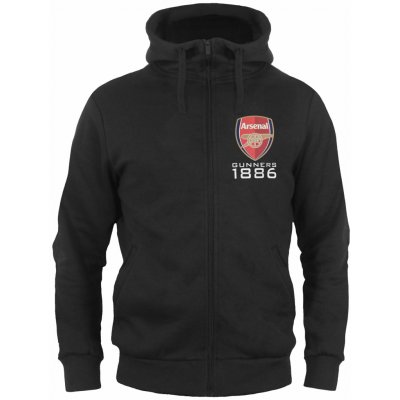 Arsenal FC mikina černá zip – Zboží Mobilmania