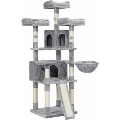 Feandrea XXL Cat Tree Škrabadlo 168 cm – Zbozi.Blesk.cz