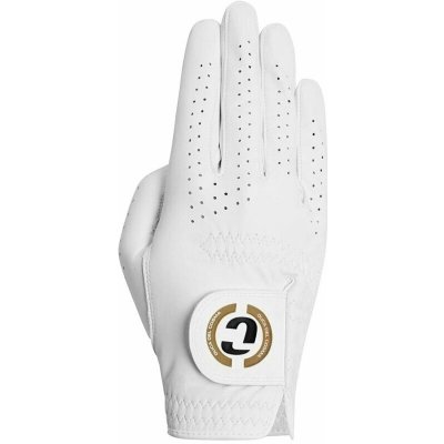 Duca Del Cosma Elite Pro Mens Golf Glove Pravá Bílá S 2022