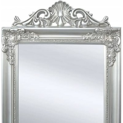 vidaXL Marketos barokní styl 160 x 40 cm stříbrné – Zboží Dáma