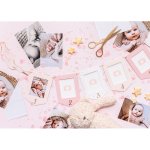 GNZ2 Party Deco Girlanda s rámečky na fotografie Baby-Boom 10,5x15cm Růžová – Hledejceny.cz