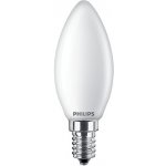 Philips LED žárovka svíčka matná filament Classic 6.5-60W E14 827 B35 FR G ND 806Lm – Zboží Živě