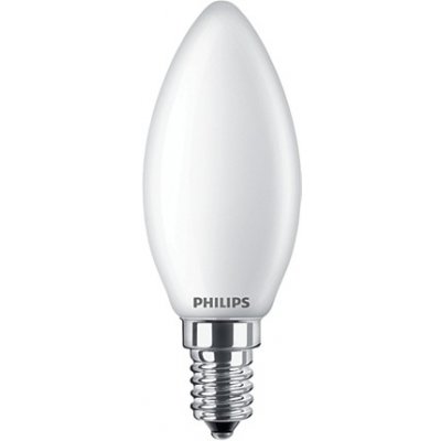 Philips LED žárovka svíčka matná filament Classic 6.5-60W E14 827 B35 FR G ND 806Lm – Zboží Živě