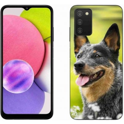 Pouzdro mmCase gelové Samsung Galaxy A03s - australské honácké pes