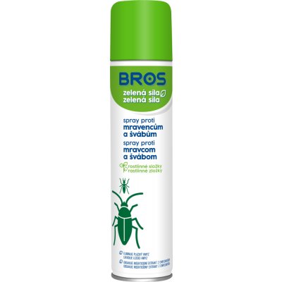 NOHELGARDEN 5644 Insekticid BROS ZELENÁ SÍLA spray na mravence a švábi 300 ml – Hledejceny.cz