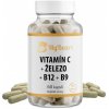 Vitamín a minerál Vitamín C + Železo + B12 + B9 kyselina listová 60 kapslí