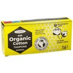 Carin Organic Cotton Normal organické tampony z přírodní bavlny 16 ks – Zboží Dáma