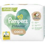 Pampers Harmonie Coconut ubrousky vlhčené Plastic Free 4 x 44 ks – Zbozi.Blesk.cz