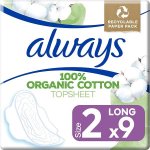 Always hygienické vložky Cotton Protection Long 9 ks – Zboží Dáma