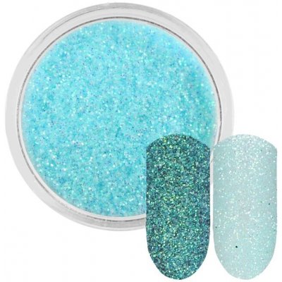 Rossart Světle modrý třpytivý prášek 0,2 mm 3 ml – Sleviste.cz