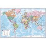 PP Psací podložka na stůl 60x40 mapa Svět – Zboží Dáma