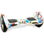 Hoverboard EcoWheel Offroad 10" s bluetooth Crazy White – Hledejceny.cz