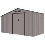 VespaGarden SEDONA B s dřevníkem 342 x 195 x 203 cm / 6,67m2 šedý – Zboží Dáma