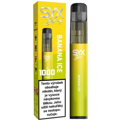 Syx Bar Banana Ice 16,5 mg 1000 potáhnutí – Sleviste.cz