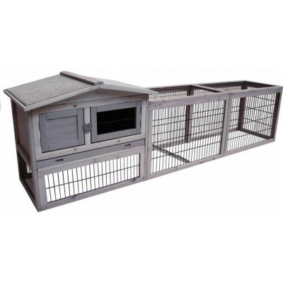 FLAMINGO 201903 Sunshine Cottage Jumbo králíkárna 230 x 53 x 70 cm – Zboží Dáma