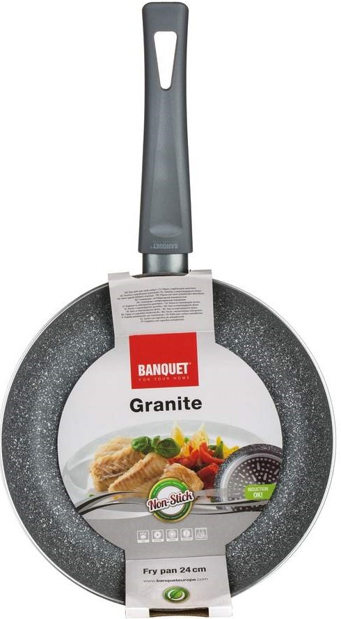 Banquet hliníková GRANITE PR indukce 24 x 5 cm