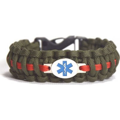 Cordell Paracord Combat Medic zelená khaki – Zboží Mobilmania