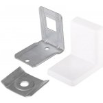 Walteco Rektifikační kování BYSTRICA, bílé, 2 ks 91542 – Sleviste.cz