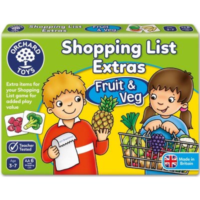 Orchard Toys Hra Nákupní seznam - Ovoce a zelenina