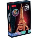 CUBICFUN 3D puzzle Svítící Eiffelova věž 51 ks – Zboží Dáma