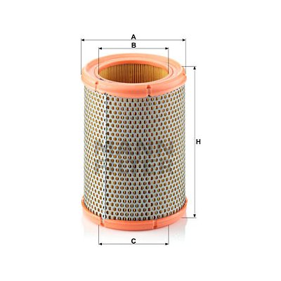 Vzduchový filtr MANN-FILTER C 1362 – Hledejceny.cz