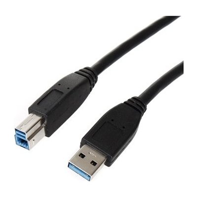 Roline 11.02.8870 USB 3.0 A(M) - USB 3.0 B(M), 1,8m, černý – Zboží Mobilmania