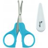 Kosmetické nůžky Bo Jungle B-Pair dětské nůžky s krytem Turquoise
