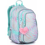 Topgal batoh LYNN 25007 zelená vícebarevná – Zboží Dáma