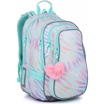 Topgal batoh LYNN 25007 zelená vícebarevná – Zboží Dáma