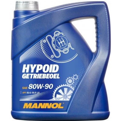 MANNOL HYPOID GETRIEBEOEL 80W90 API GL4/GL5 LS- olej převodový minerální 4L (80W-90) – Hledejceny.cz